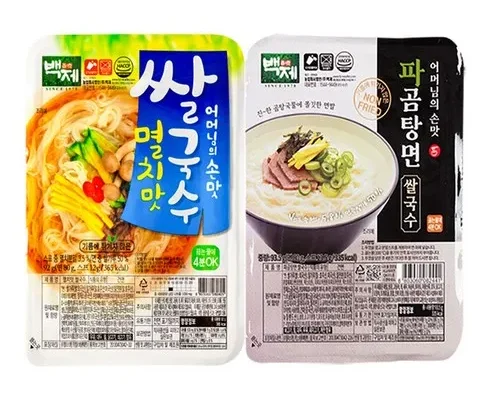 멸치맛 쌀국수 15개김치맛 쌀국수 15개 (총 30개 인기 추천 제품 베스트10위