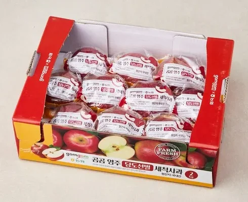 산들앤 달코미 스테비아 세척사과 2 box 추천 BEST상품과 가격과 후기 비교