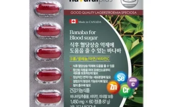 혈당앤슬림바나바플러스(1000mg x 30정 x 12박스_3 추천 2024년 브랜드 TOP10 가격 종류 비교