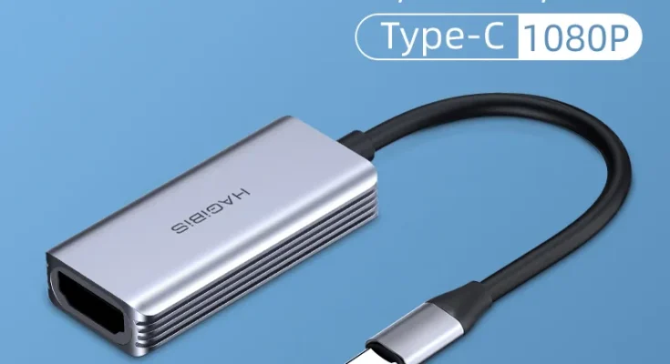 Hagibis C타입 비디오 캡처 카드, HDMI 호환, USB C 1080P HD 게임 레코드, PS4/5 스위치 라이브 스트리밍 방송 카메라용