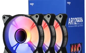 Aigo AR12PRO 120mm rgb 팬 4 핀 PWM argb 냉각 팬 3 핀 5v 오로라 효과 다채로운 선택 12cm 인공 호흡기 컴퓨터 PC 케이스 팬 인기 추천 브랜드 순위 가격 비교