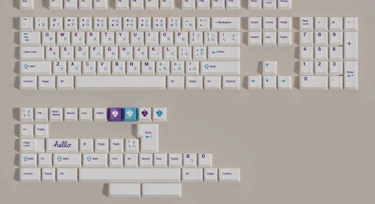 GMK Redacted PBOW Honor 2048 Alice france AZERTY Keycaps PBT Dye Subbed Key Caps 추천 판매량이 높고 인기 있는 제품 가격 비교